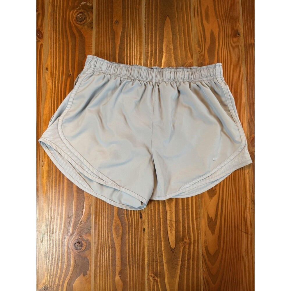Women’s Nike Dri-Fit Tempo Running Shorts Gray Athletic Size Large